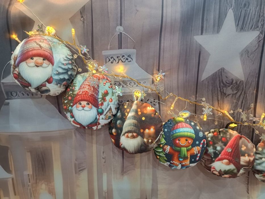 Handmade bombki na choinkę