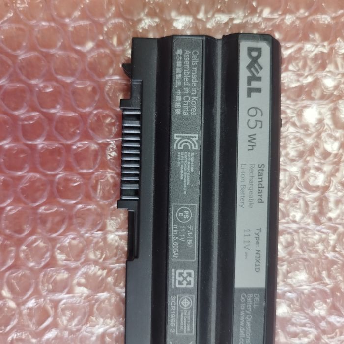 Батарея від ноутбука DELL, N3X1D, 65 Wh, 11.1 V