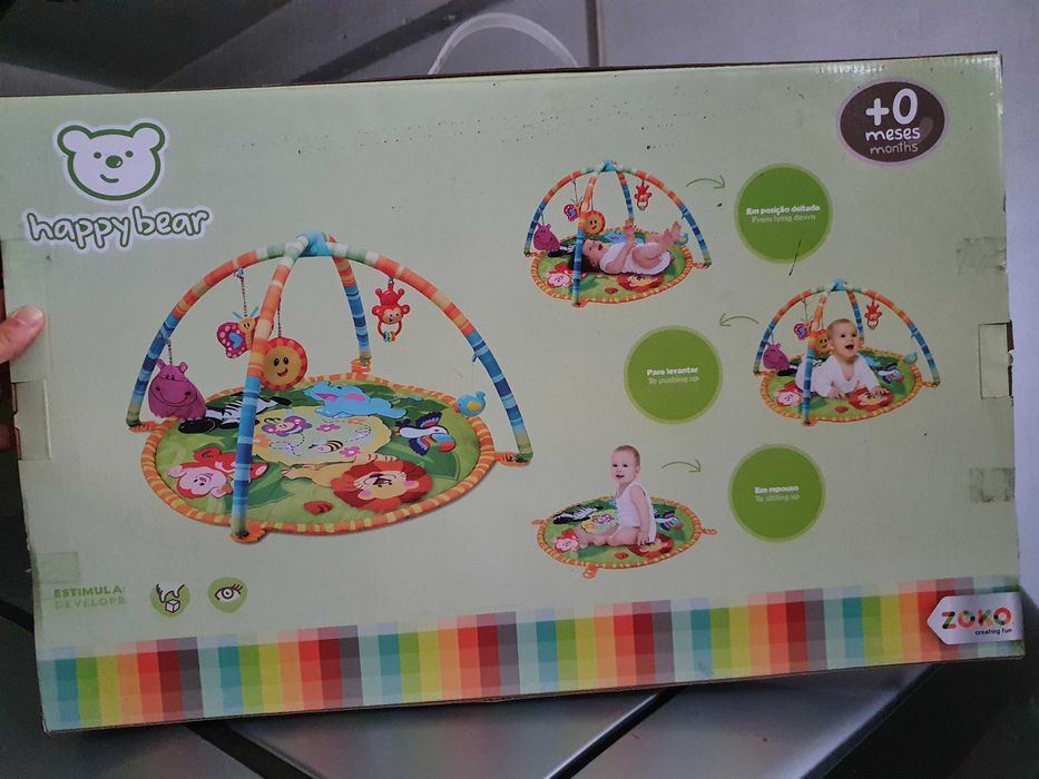Tapete de Atividades / ginásio para bebés