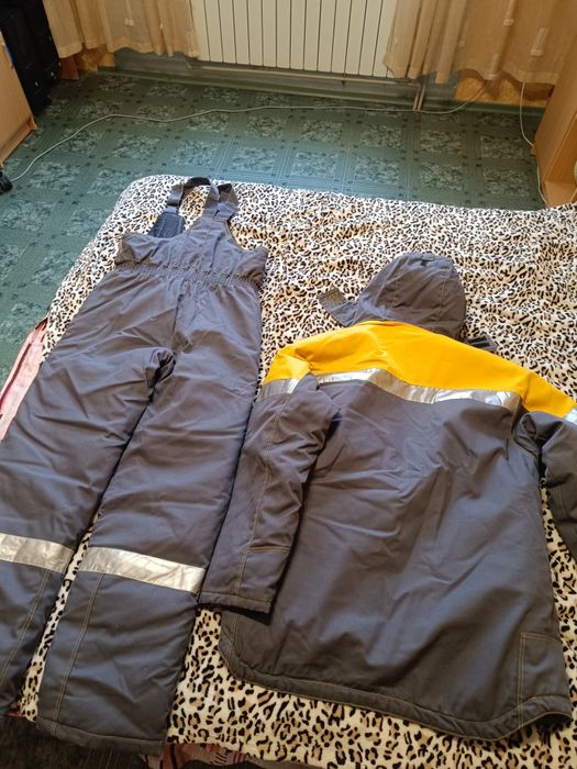 Костюм зимний тёплый рабочий спецодежда