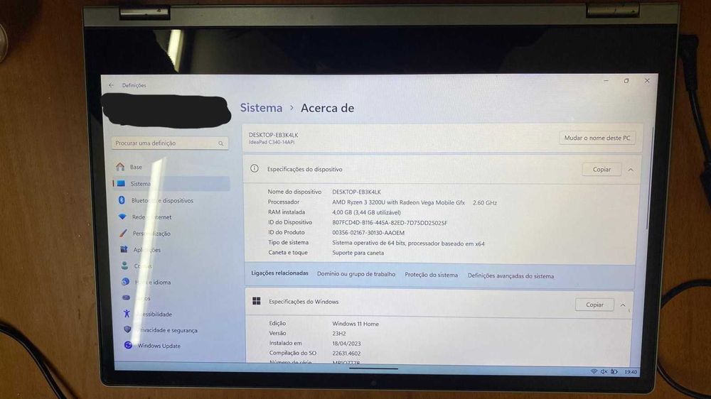 Computador Lenovo como novo