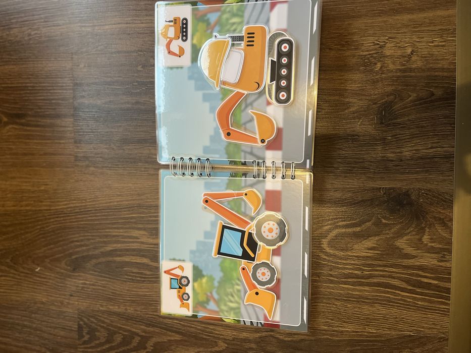 Книжка на липучках спец техніка