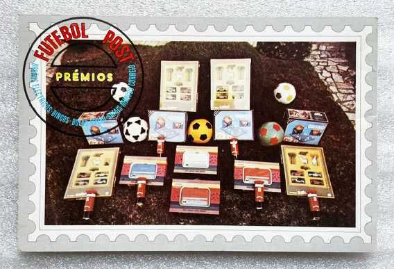 Antiga Caderneta Cromos Vazia ~ "FUTEBOL POST" ~ Mabilgráfica ~ 1984