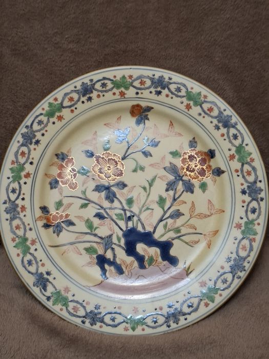 Вінтажне керамічне декоративне блюдо