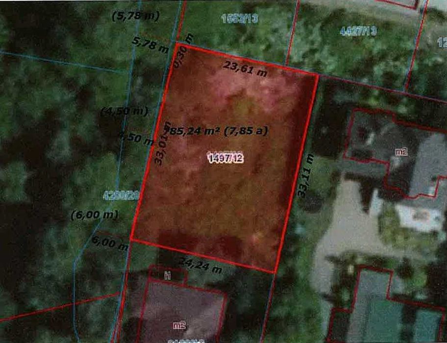 REZERWACJA! 775 m²  ul. Cegielniana, Rybnik – Śródmieście