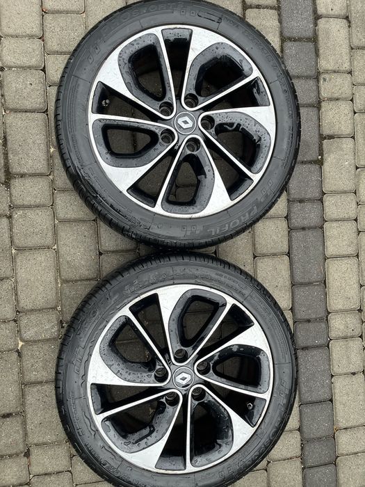 Alufelgi 5x114,3 17 cali Renault Megane Laguna Scenic opony 225/45/17
