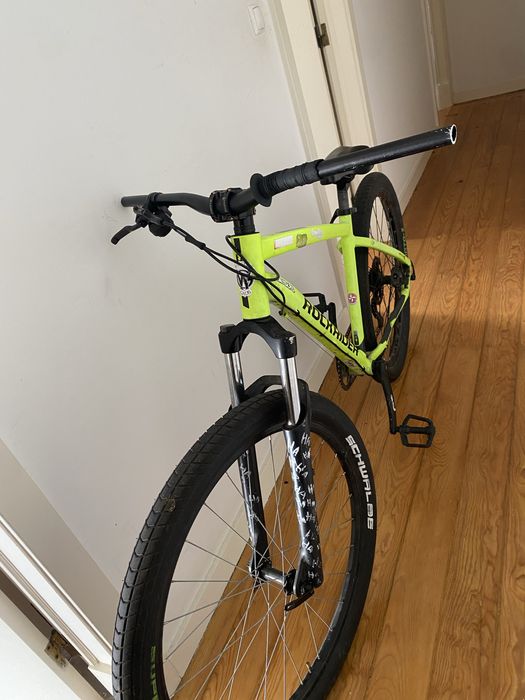 Bicicleta ROCKRIDER VERDE NEON