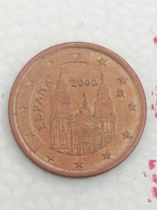Moeda de 0.05€ espanhola rara