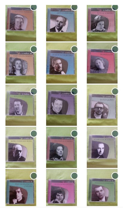 Lote de CD's de FADOS e outros