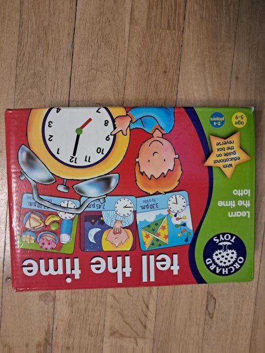 Gra edukacyjna Tell the time