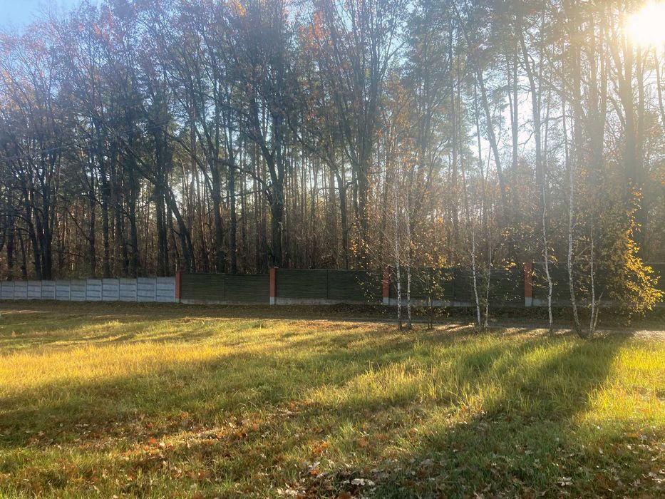 Ділянка 9,5 соток з видом на ліс в КМ Swisstown