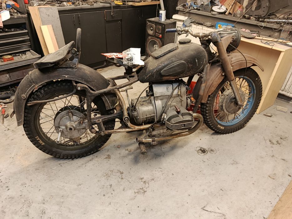 BMW r100rs Dniepr Ural projekt do dokończenia