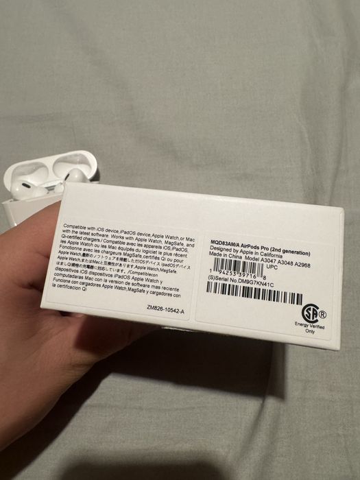 Słuchawki Apple Air Pods Pro 2 anc uzywane jak nowe na gwarancji