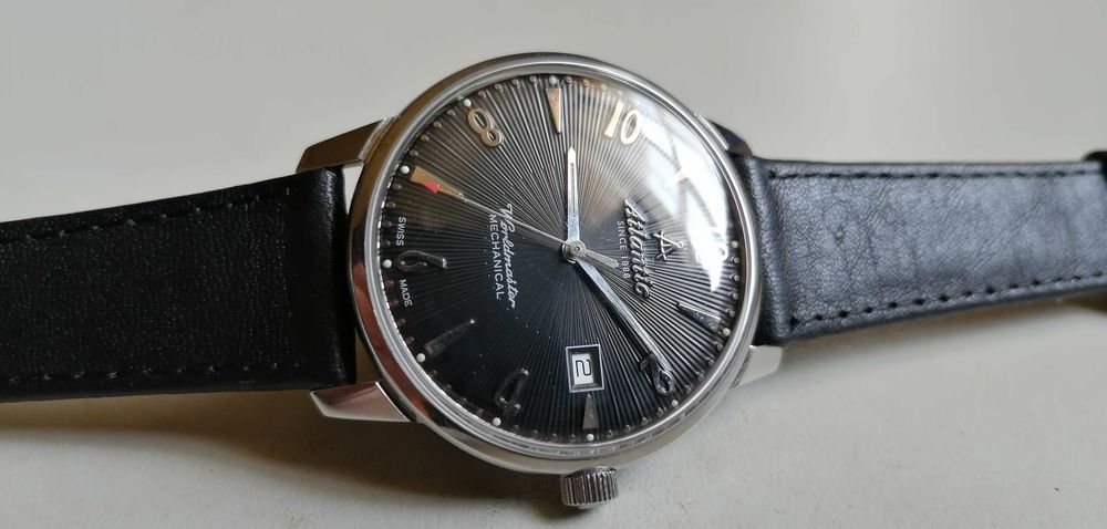atlantic - worldmaster - art deco - zegarek