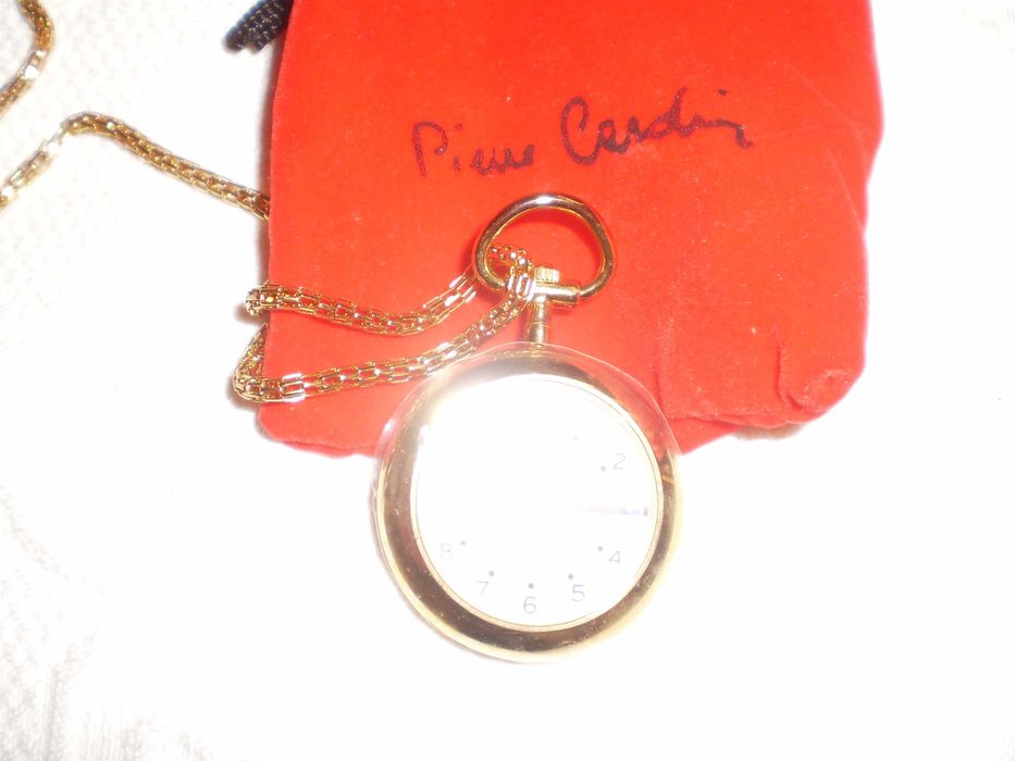 Relógio de bolso Pierre Cardin