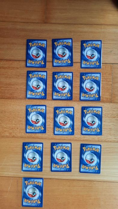 Cartas Pokémon Base Set / Jungle e Fossil - Raras Português e Inglês - Near Mint / Excelentes
