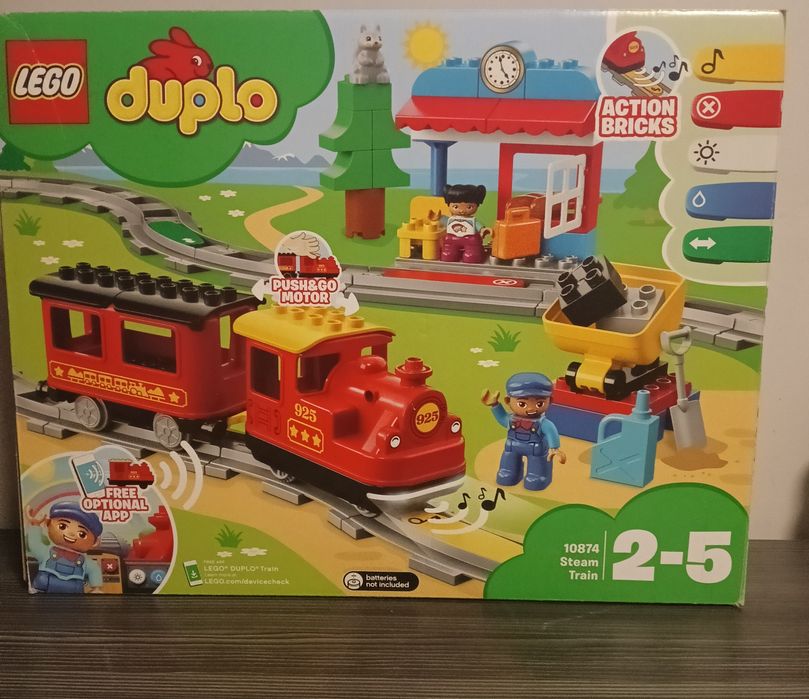 Zestaw LEGO Duplo 10874 Pociąg parowy
