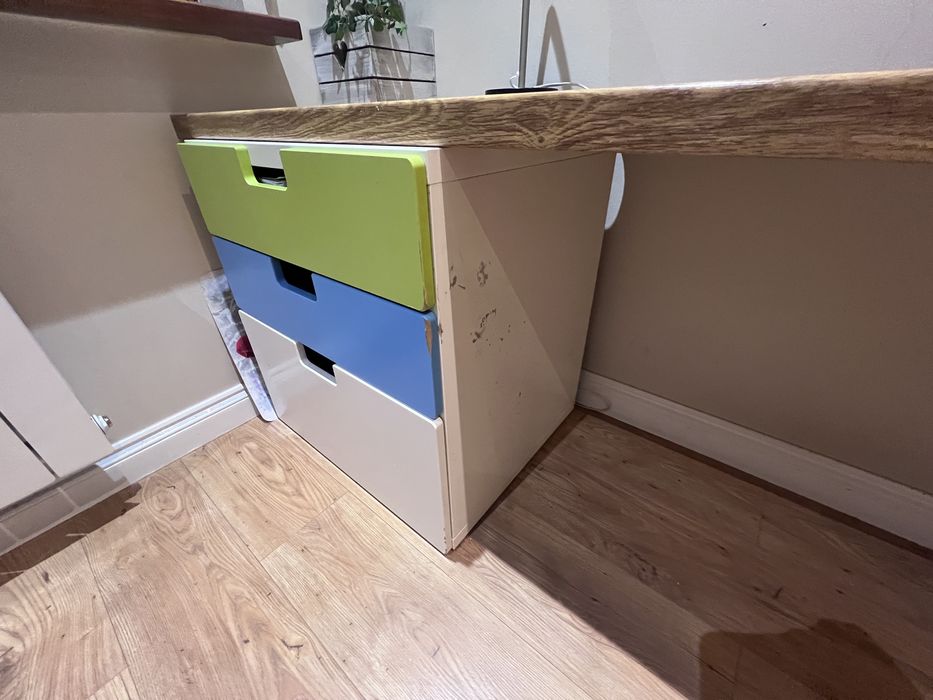 Meble dzieciece Ikea Stuva + rama łóżka