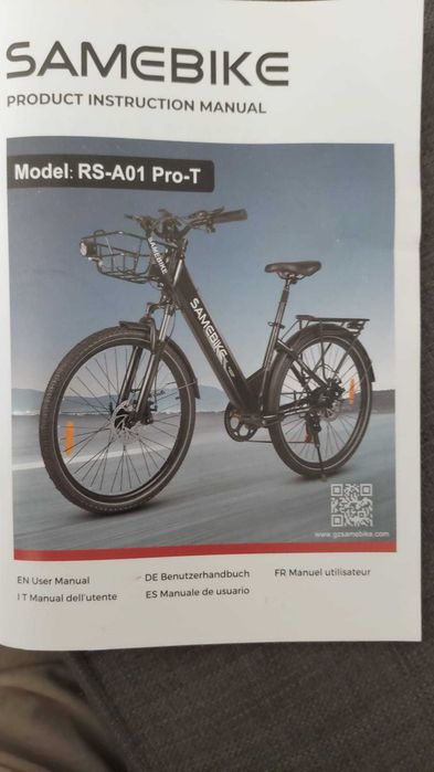 Bicicleta Elétricas Samebike RS-A01 Pro T ou Equivalente