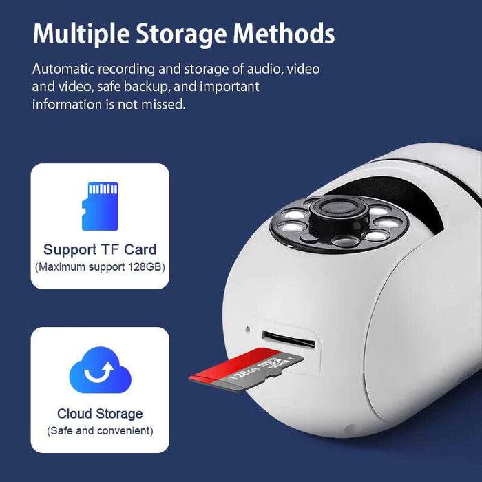 Câmera interna inteligente 1080P – Monitoramento em tempo real