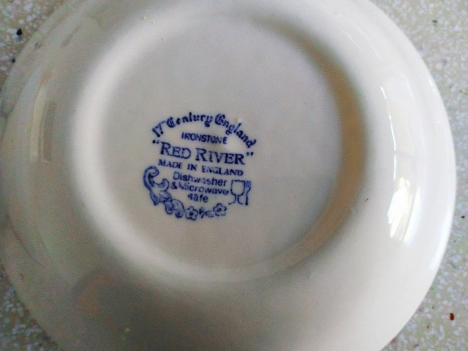 Azeitoneiras de loiça inglesa Red River, novas