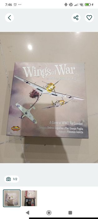 Wings of War The Dawn of World War II gra planszowa ENG