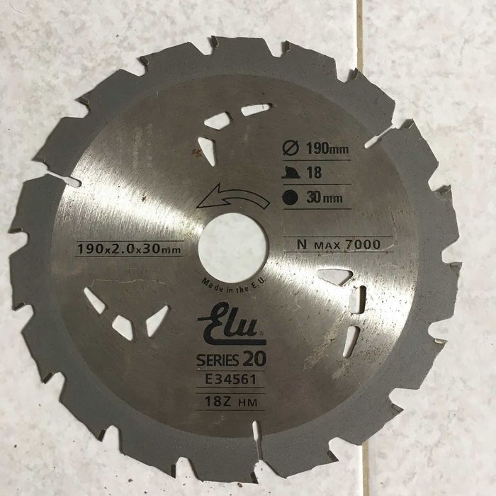 Serras, discos de corte