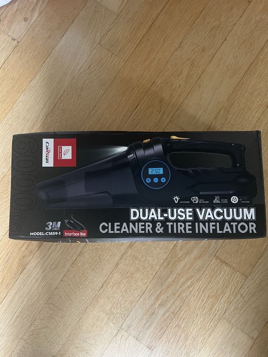 Автопилесос + компресор 2в1, 150 PSI, 12V, новий