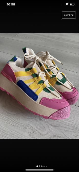 Sneakersy rozmiar 40 kolorowe
