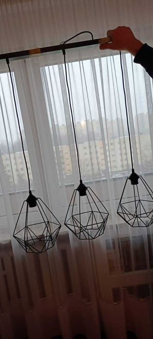 lampa potrójna wisząca