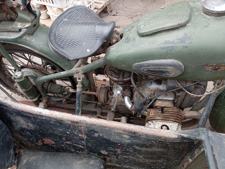 Мотоцикл М-72 Ирбит