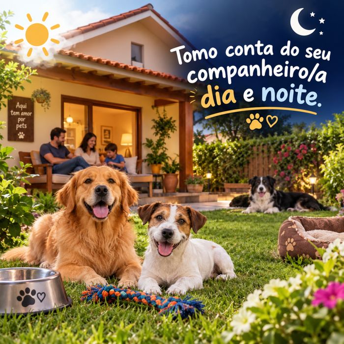 Tomo conta do seu melhor amigo/a como se fosse minha . Esdadias dia e noite