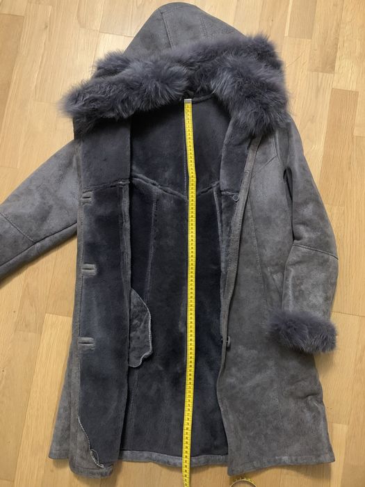 Kożuch naturalny damski