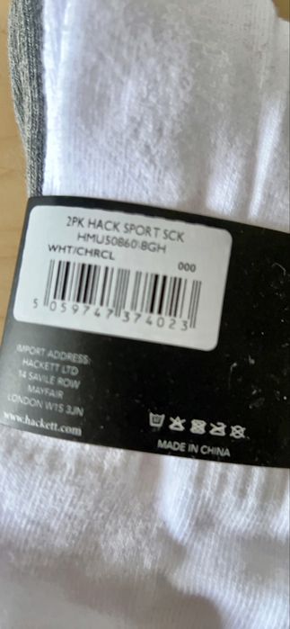Dois pares meias Hackett