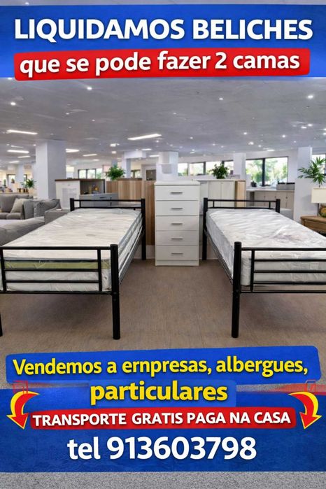 beliches de solteiro novos!! entregar rápido PODE FAZER 2 CAMAS