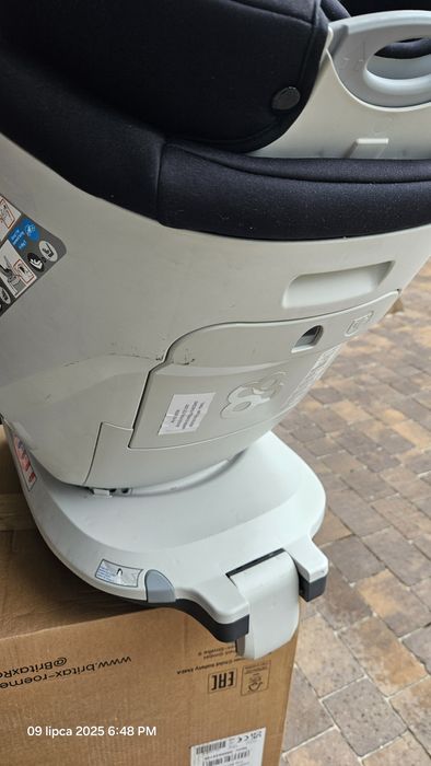 Fotelik samochodowy obrotowy coletto mokka