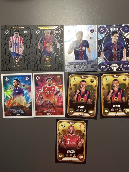 Sprzedam karty match attax 25/26