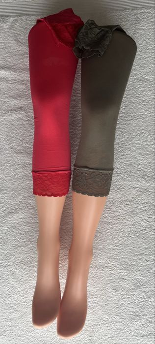 Nowe legginsy z 15 zł na 8 zł damskie/młodzieżowe XS