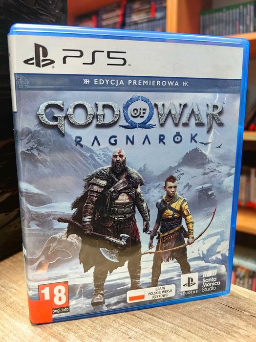 God of War Ragnarok PS5 PL Klasyk SklepRetroWWA Odbierz Przed Świętami