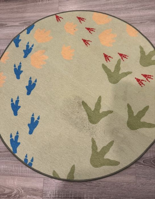 Tapete criança redondo