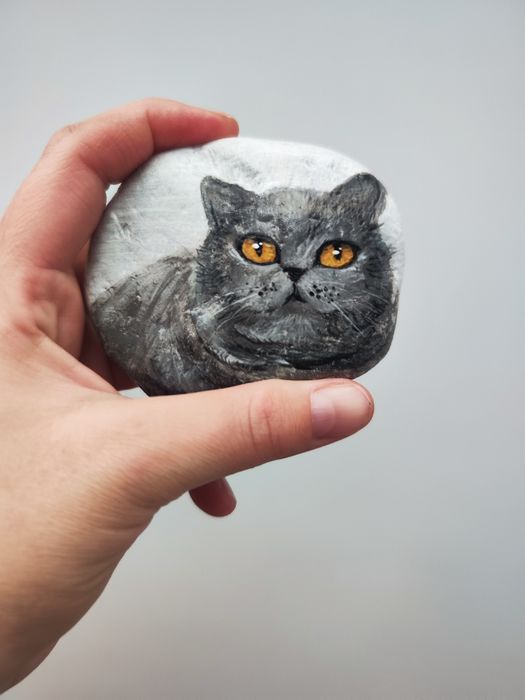 Kamień malowany prezent pamiątka