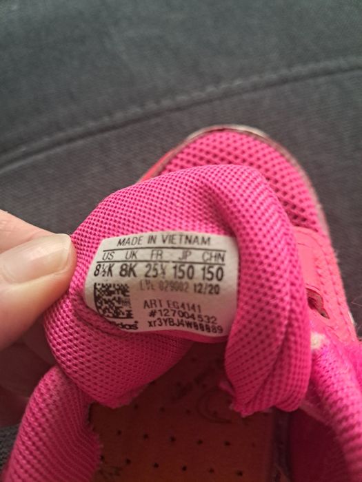 Buty Adidas dla dziewczynki 25