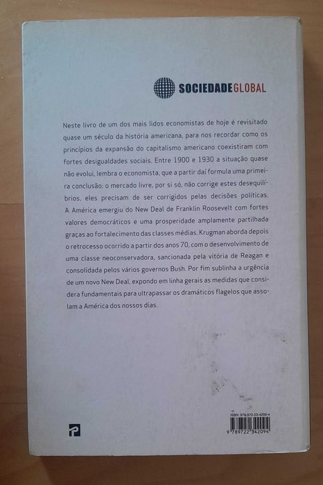 A consciência de um liberal - Paul Krugman - Nobel Economia 2008