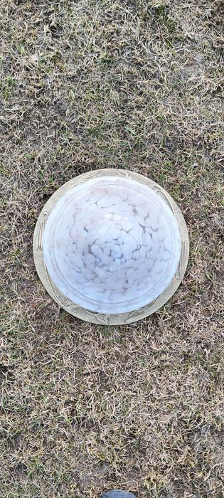 Lampa mosiężna duża plafon