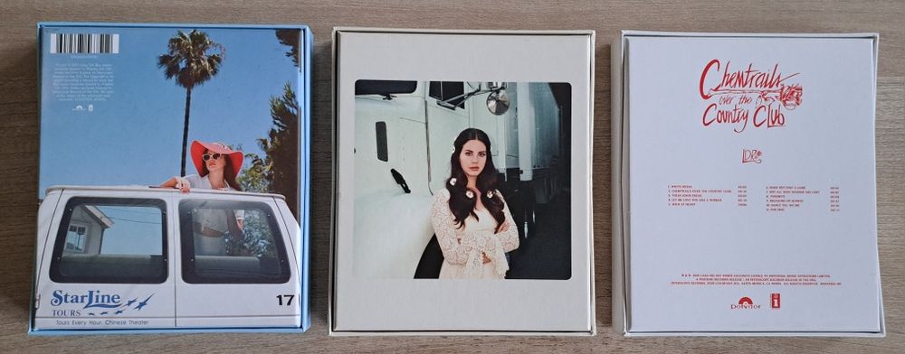 Lana Del Rey - 3 x CD BOX SET - Honeymoon - Lust for Life - Chemtrails