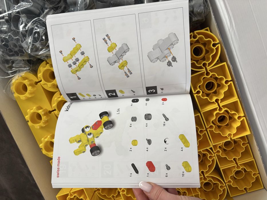 Дитячий конструктор Kiditec 1114 Multiset 900 ел