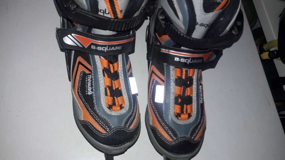 Łyżwy Hokejowe B-SQUARE rozmiar 34-36 SUPER stan