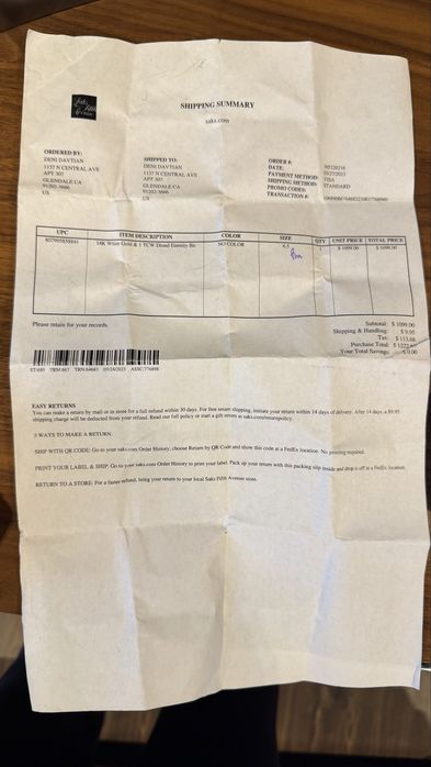 Каблучка з білого золота з діамантами