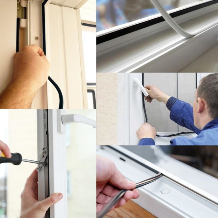 Ремонт вікон, дверей та склопакетів.