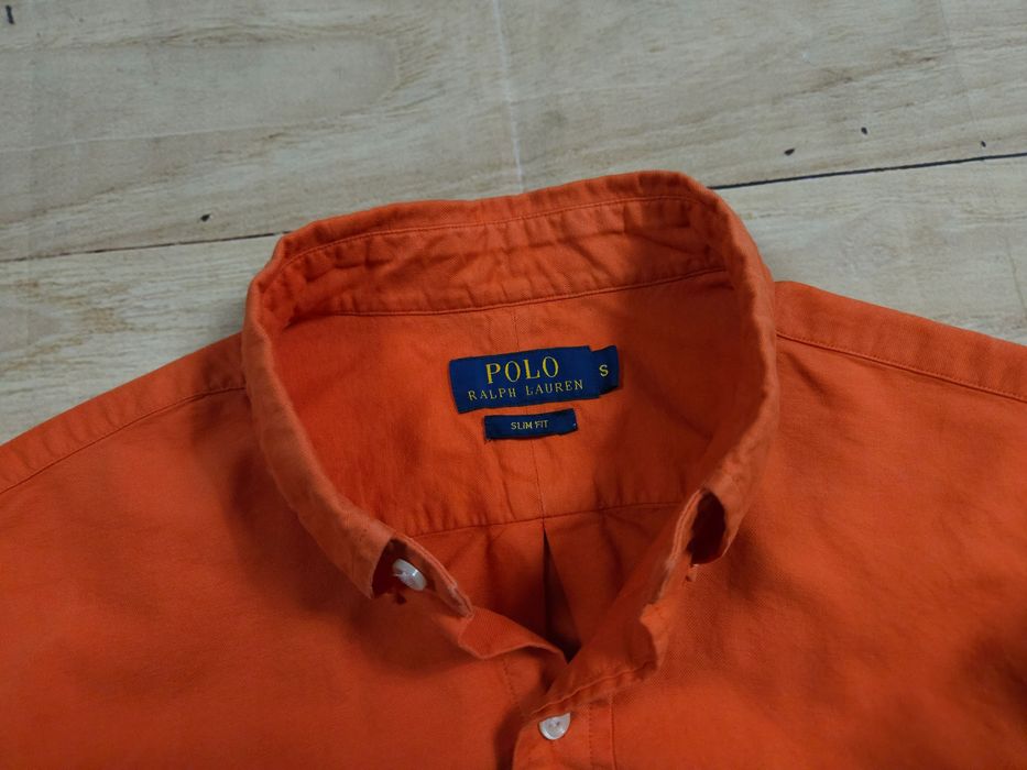 POLO RALPH LAUREN Koszula Męska Slim Fit Logowana r. S